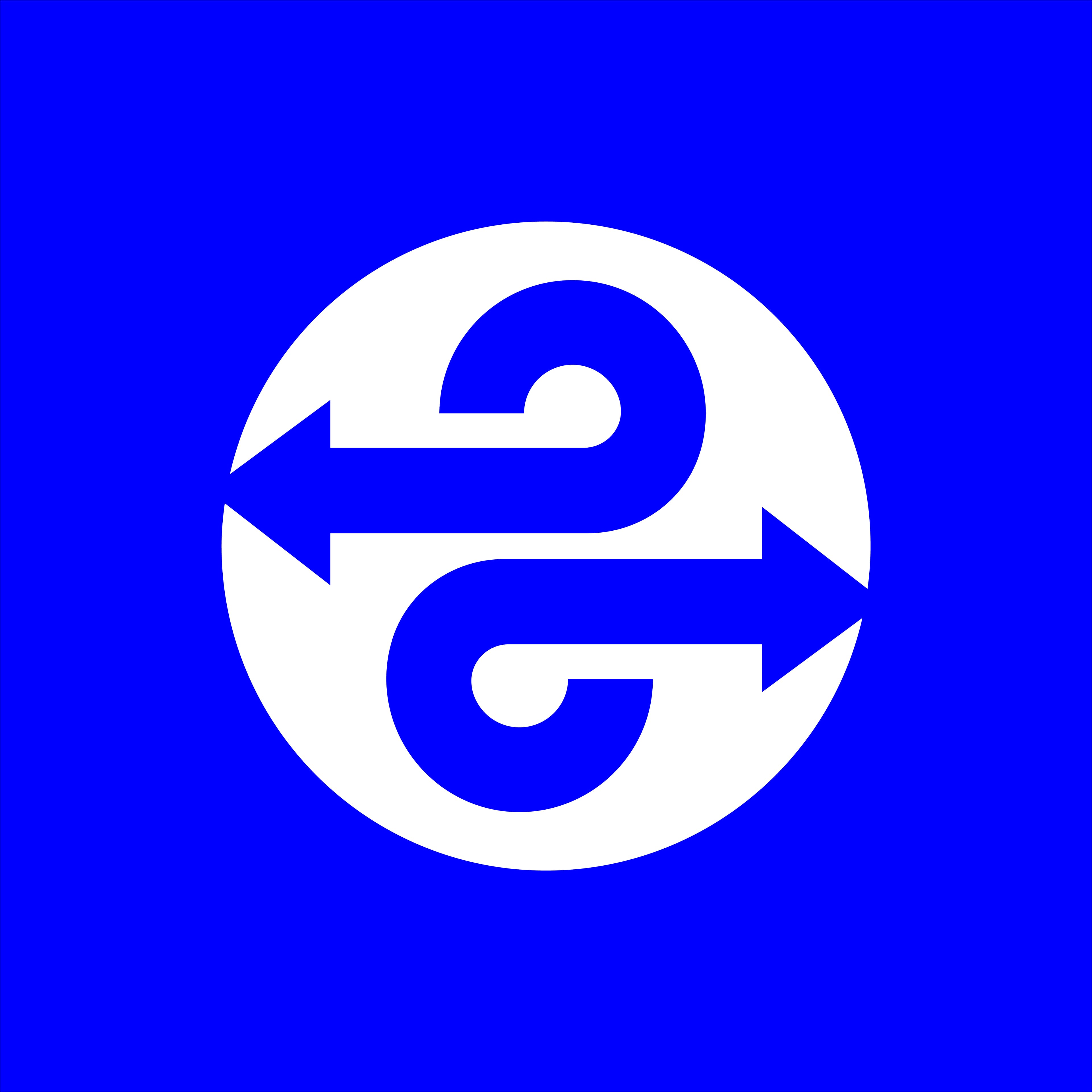 Icon — Blue Background